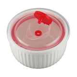 Set de 6 Bowls de Porcelana con Tapa Hermética Fantuzzi