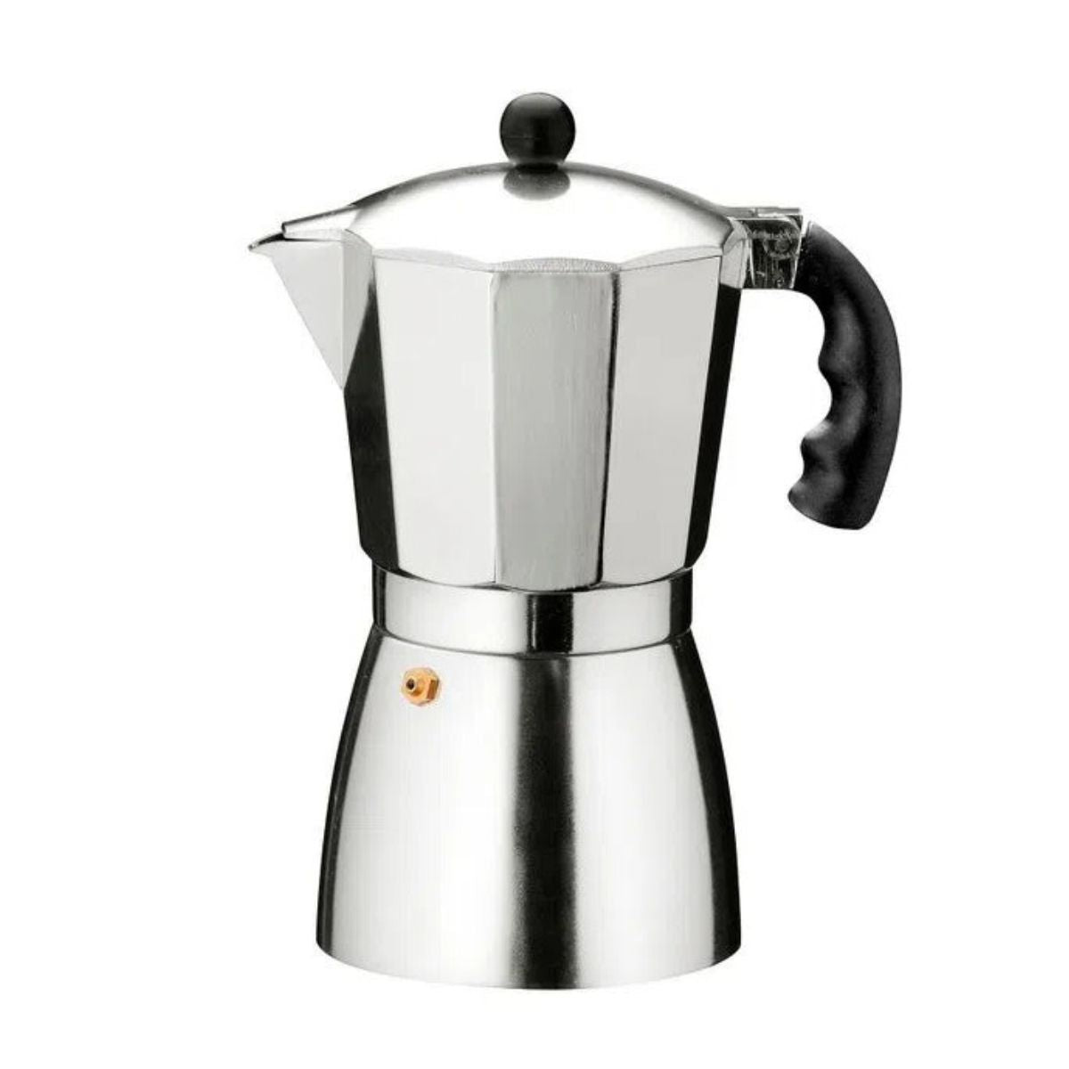 Cafetera Express de Aluminio 12 Tazas Luna Fantuzzi