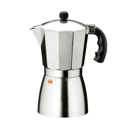 Cafetera Express de Aluminio 12 Tazas Luna Fantuzzi