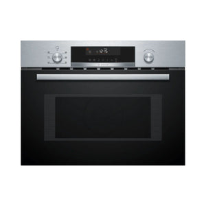 Horno compacto con microondas Serie 6 Acero inoxidable CMA585GS1 Bosch