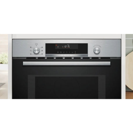 Horno compacto con microondas Serie 6 Acero inoxidable CMA585GS1 Bosch