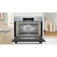 Horno compacto con microondas Serie 6 Acero inoxidable CMA585GS1 Bosch