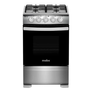 Cocina de Piso a Gas 51 cm Inox CMC20AXX-2 Mabe