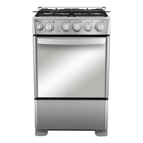 Cocina de Piso a Gas 55 cm Inox CMC5540FX1 Mabe