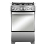Cocina a Gas 55cm 4 Platos con Grill CMC5560FX1 Inox Mabe
