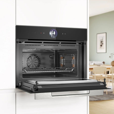 Horno Compacto con Microondas 45 Lts 60 x 45 cm Serie 8 CMG7761B1 Bosch