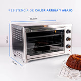 Horno eléctrico Oven Master 45 Lt  EasyWays