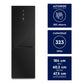 Refrigerador Bottom Freezer 323 L DB60GE Negro Electrolux