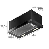 Campana Retráctil 60 - 90 cm Electrolux