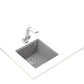 Lavaplatos Square 40.40 TG Granito Teka