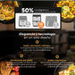 Freidora de Aire Doble Canasta 10 L 2200 W Dual Crisp XL Kitchen it