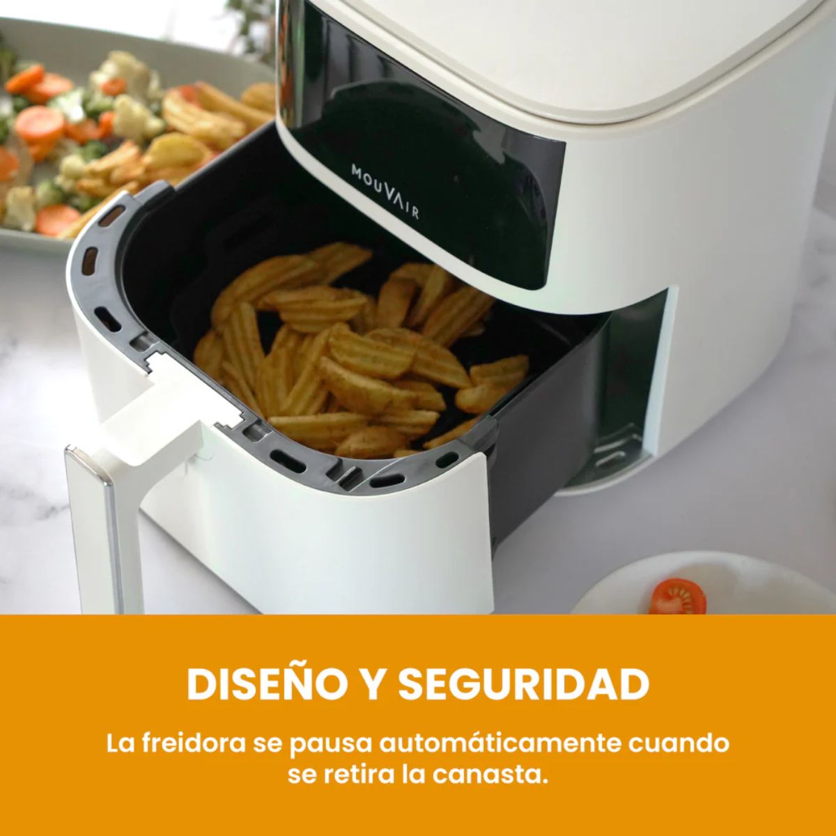 Freidora de Aire Fry 6 Lts Mouvair