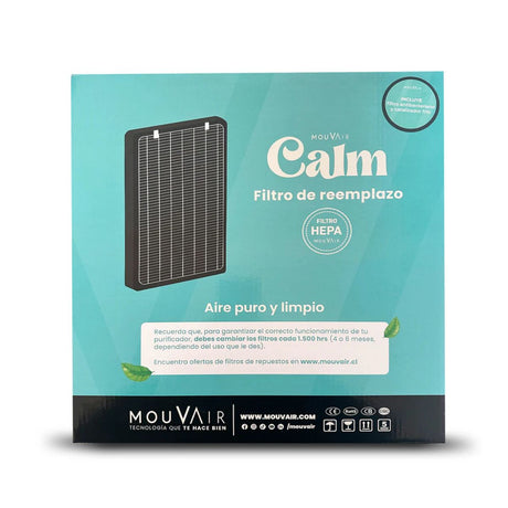 Filtros de Reemplazo Calm H13 con Catalizador Grado Médico Mouvair