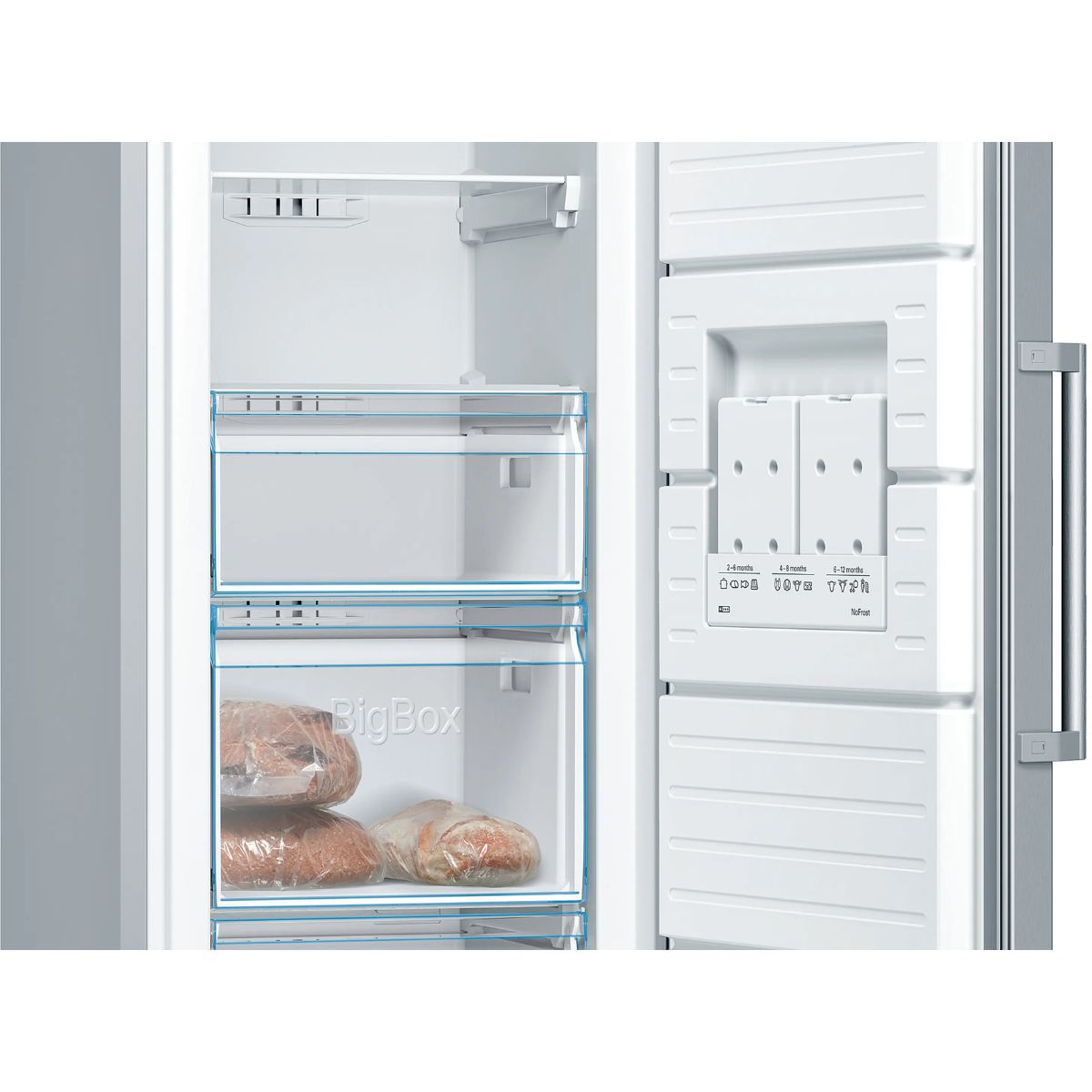 Freezer Vertical No Frost 242 L Serie 4 GSN36VIEP Bosch