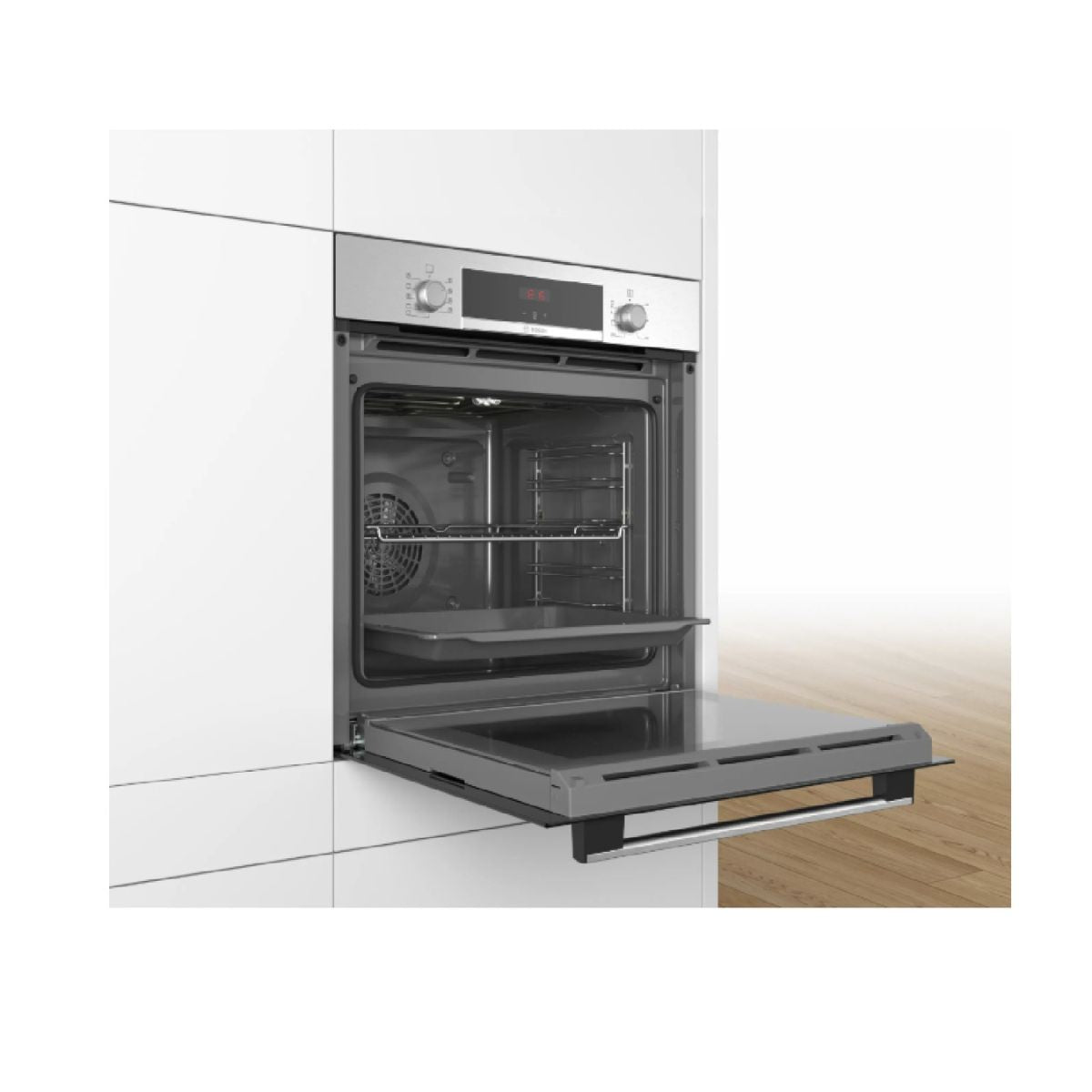 Horno 3D Hotair HBA514BS1 Inox Bosch