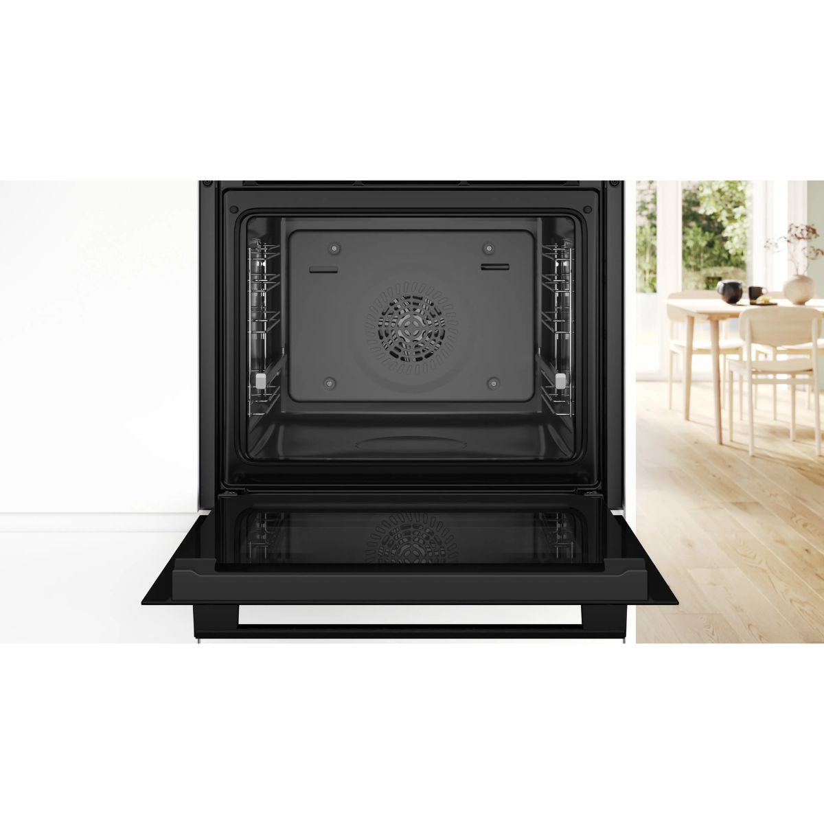 Horno Empotrable 60 cm Negro Serie 6 71 L HBG536EB3 Bosch