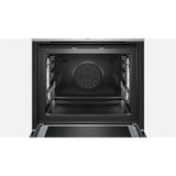 Horno con Microondas 60 cm 4D Hotair Vapor Serie 8 HNG6764S1 Bosch