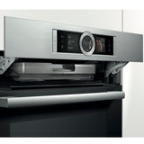 Horno a Vapor 60 cm HSG636BS1 Inox Serie 8  Bosch