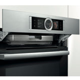 Horno a Vapor 60 cm HSG636BS1 Inox Serie 8  Bosch