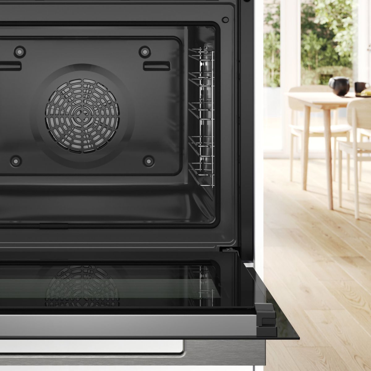 Horno HSG7361B1 Hotair Vapor Negro Bosch