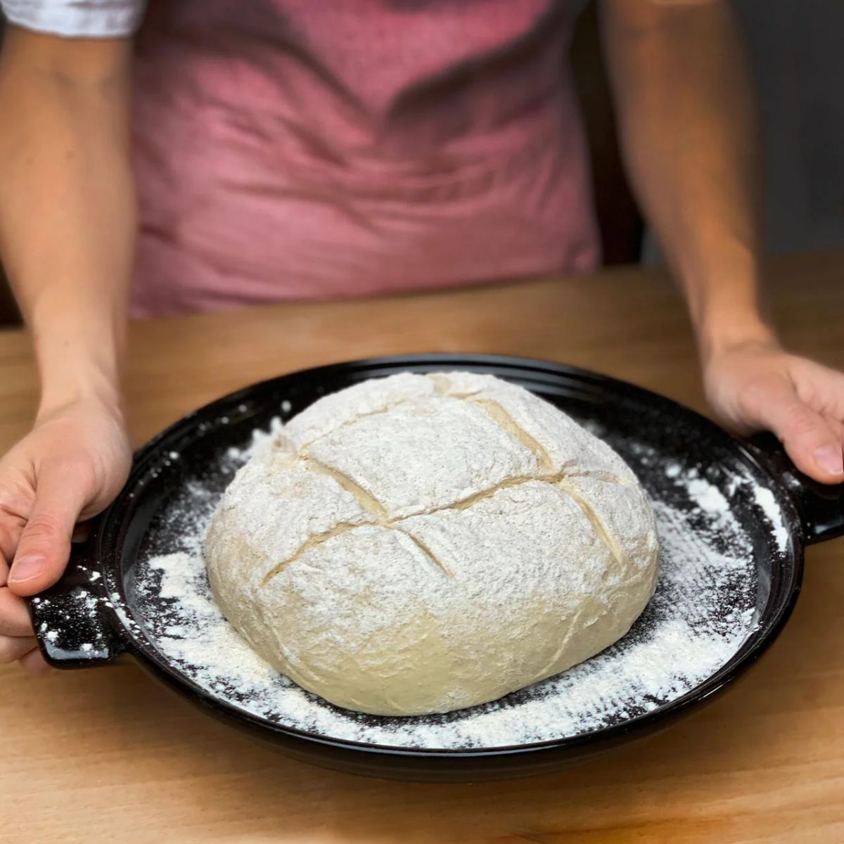 Horno de Cerámica para Pan de Hogaza Emile Henry