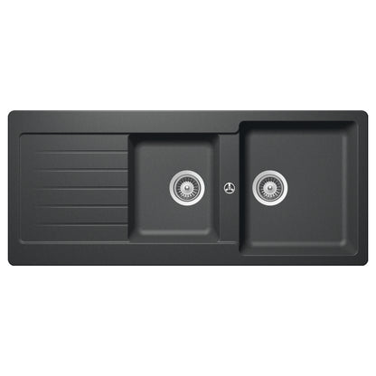 Lavaplatos Typos D-200 - Negro - Blanco Schock