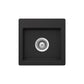 Lavaplatos Virtus N-100XS - Negro - Blanco Schock