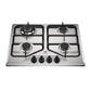 Encimera a Gas 4 KE4XC Platos Acero Inoxidable Electrolux