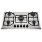 Encimera a Gas 5 Platos KE5XC Acero Inoxidable Electrolux