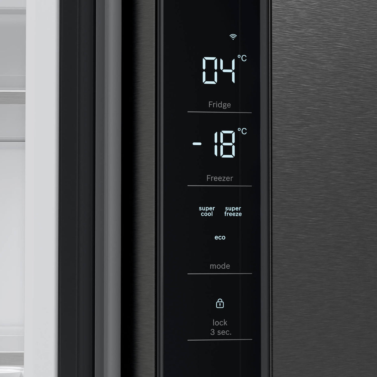 Refrigerador Multidoor Inox Negro KFN96AXEA Bosch