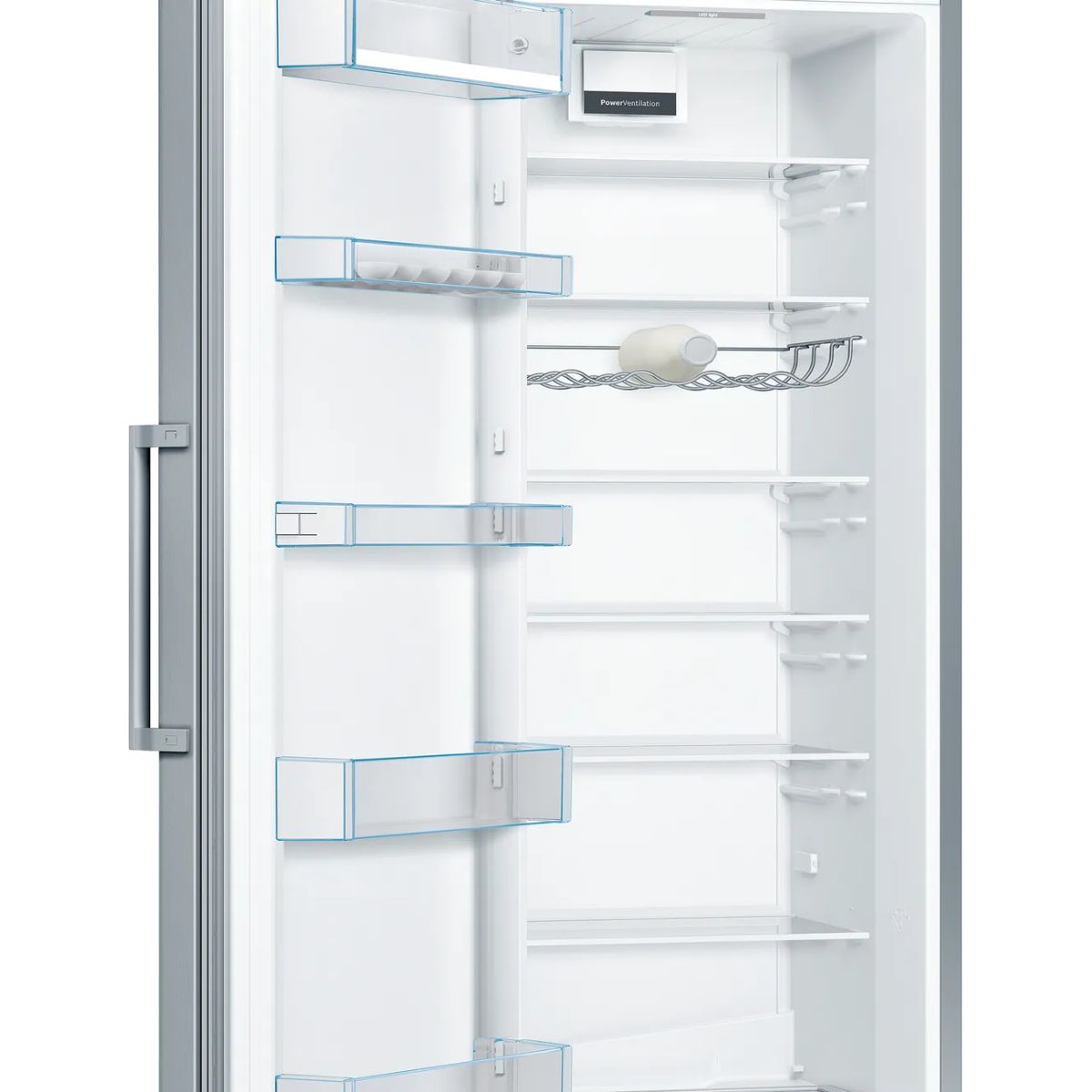 Refrigerador 346 L Acero Antihuellas KSV36FIEP Serie 4 Bosch