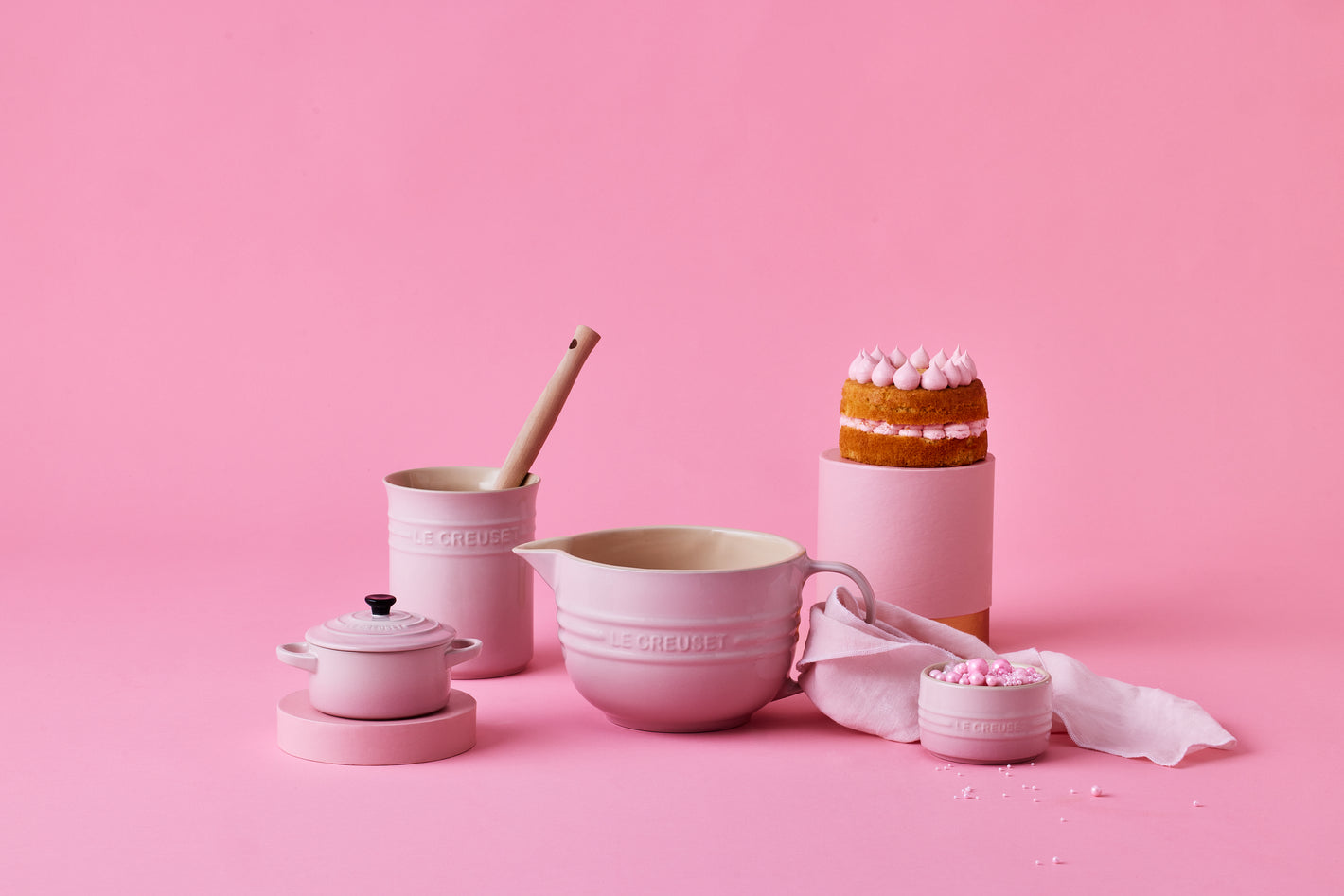 Bowl Mezclador 2L Shell Pink Le Creuset