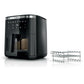 Freidora de Aire 7,2 L Serie 6 Negra MAF671B1 Bosch + Molinillo de Café TSM6A013B