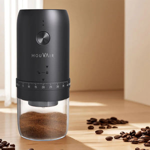 Molinillo de Café Eléctrico Ajustable con Muelas de Acero Pro Mouvair
