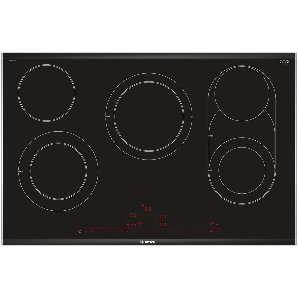 Encimera Vitrocerámica 80 cm PKM875DP1D Bosch