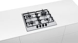 Encimera a gas Serie 4 PGH6B5B60V inox Bosch