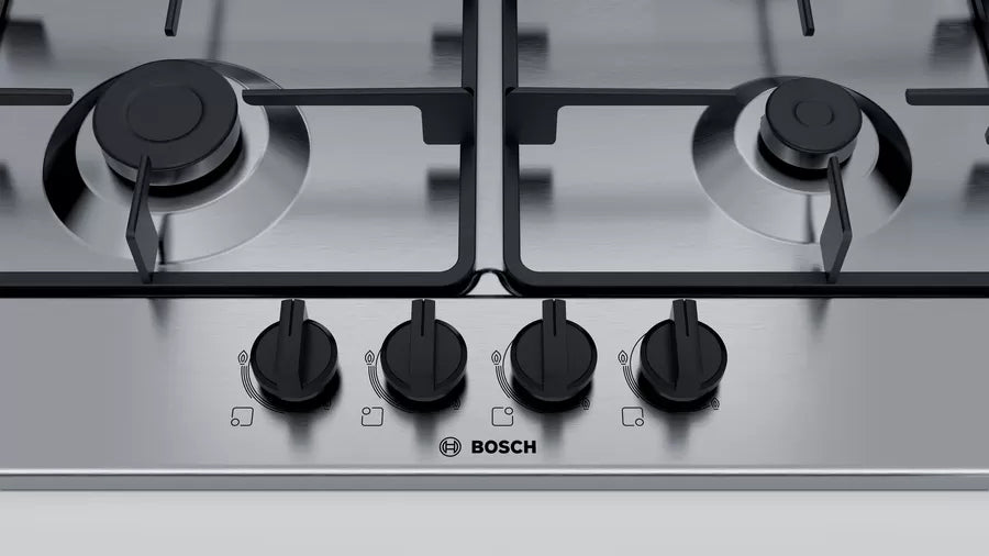 Encimera a gas Serie 4 PGH6B5B60V inox Bosch