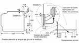 Horno HSG7361B1 Hotair Vapor Negro Bosch