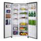 Refrigerador Side by Side 436L MSC480LKRPS0 Black Steel Mabe