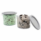 Pack 2 Potes extras para Máquina de Helados Cream Lux Pro Kitchen It