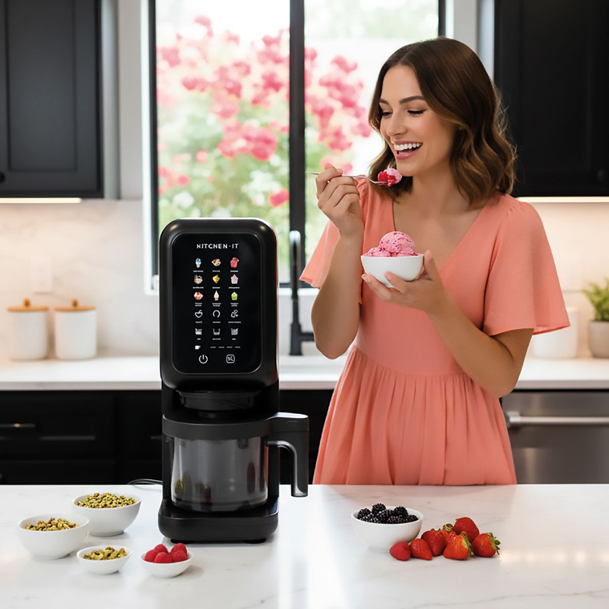 Máquina de Helados Creamlux pro 12 en 1 Kitchen It