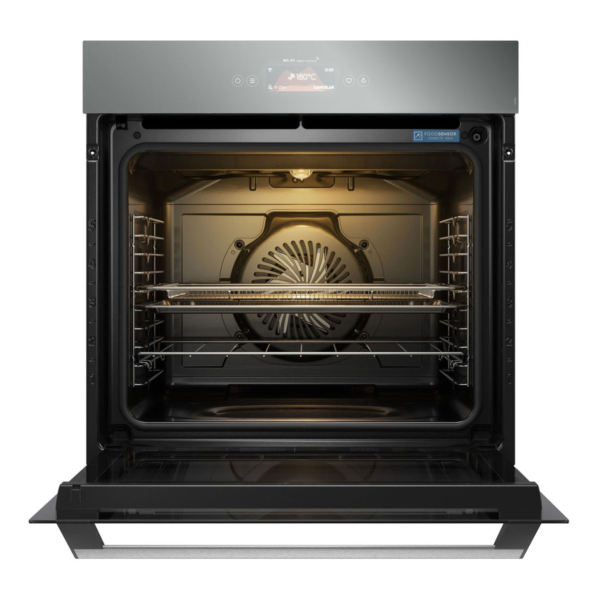 Horno Empotrable 80L OE9XS Home Pro con AirFry y Wi-Fi Electrolux