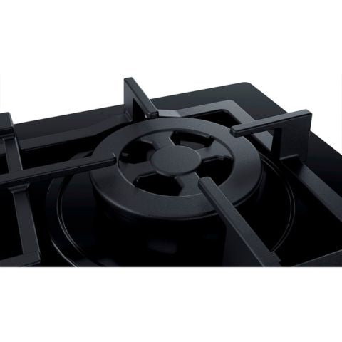 Encimera a gas 60cm PNH6B6B90 Cristal Negro Bosch