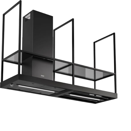 Campana Isla T-Shelf FMY BK MATT F180 Franke