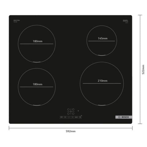 Encimera Inducción 60 cm PUE611BB6E Bosch