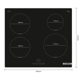 Encimera Inducción 60 cm Serie 4 PUE611BB6E Bosch