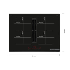 Encimera Inducción con Campana Integrada 70 cm PVQ731H26E Serie 6 Bosch
