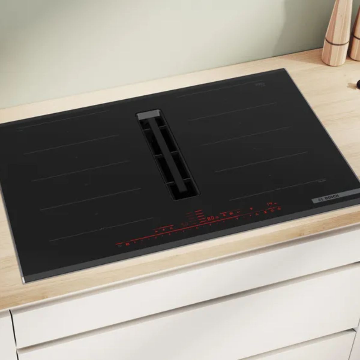 Encimera Inducción con Extractor Integrado 80 cm PXX875D67E Serie 8 Bosch