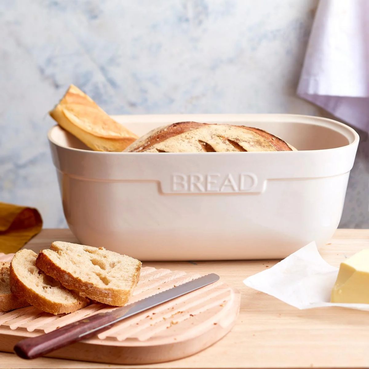 Panera con Tapa de Madera Emile Henry