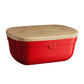 Panera con Tapa de Madera Emile Henry